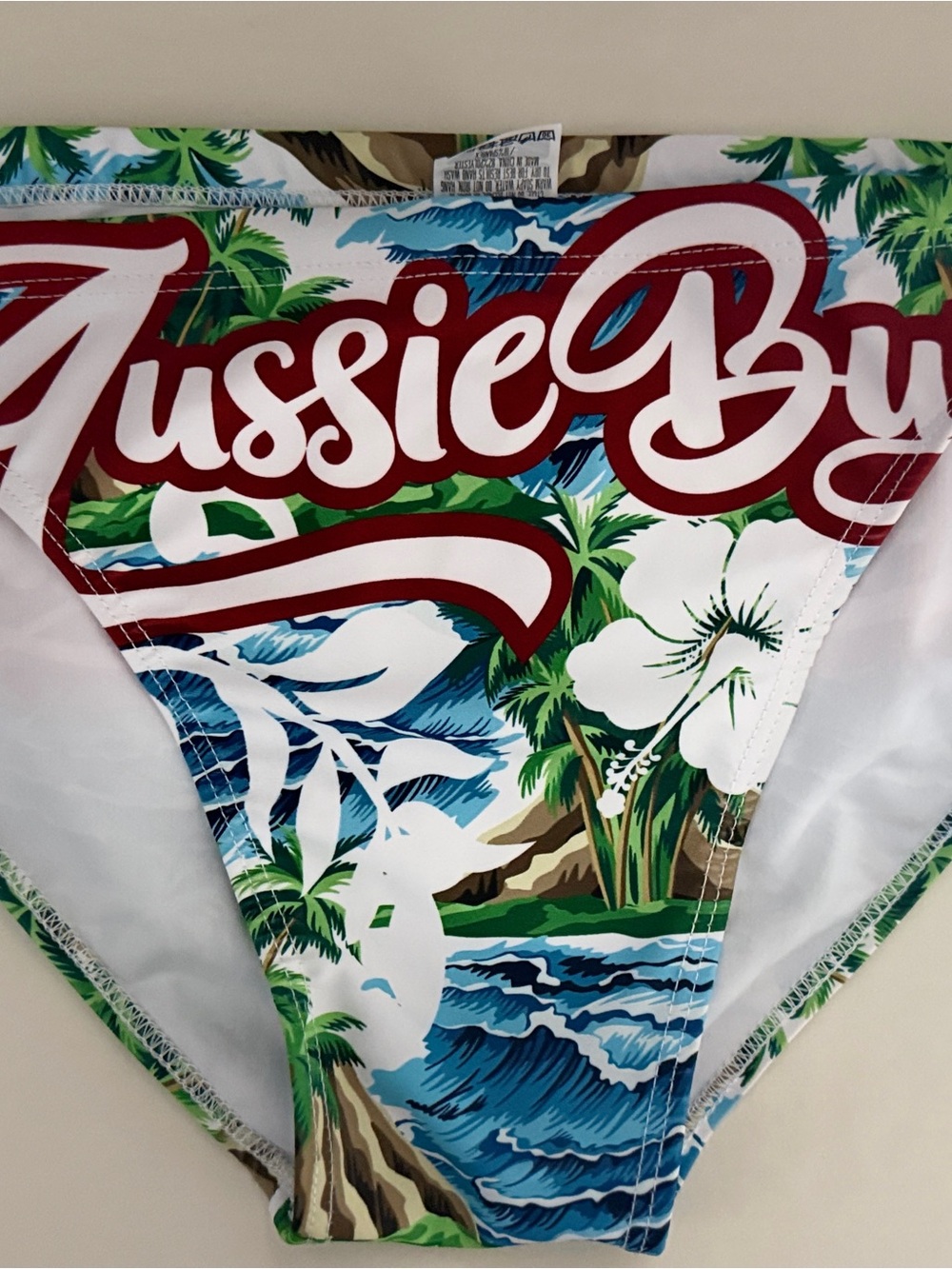Aussie BumHawaiian Blue Swim Brief